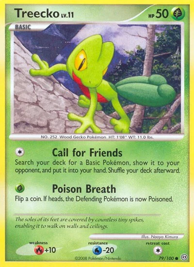 SF: Treecko (Reverse Holofoil)