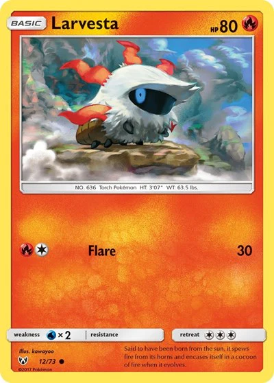 SHL: Larvesta (Reverse Holofoil)