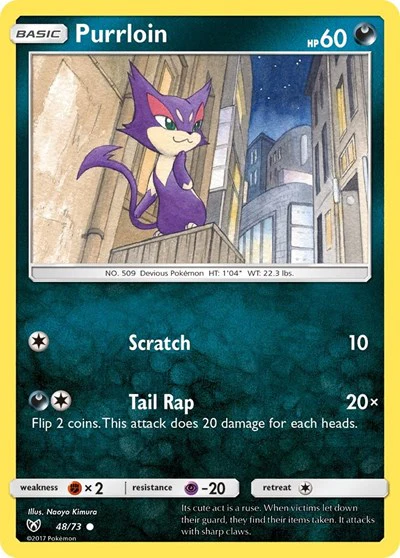 SHL: Purrloin (Reverse Holofoil)