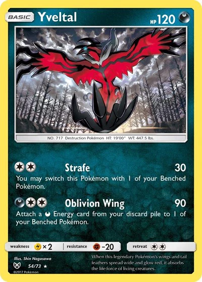 SHL: Yveltal (Holofoil)