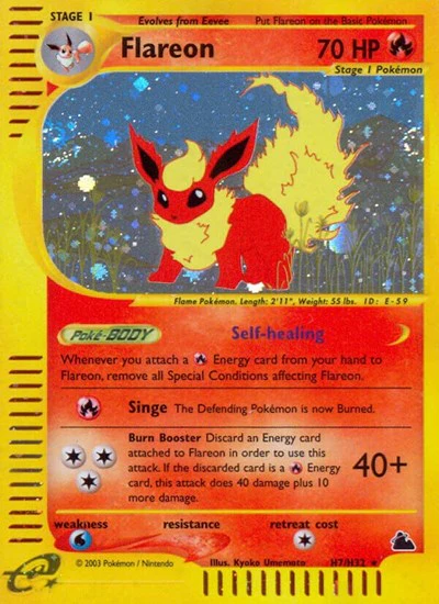 SK: Flareon (H7) (Holofoil)