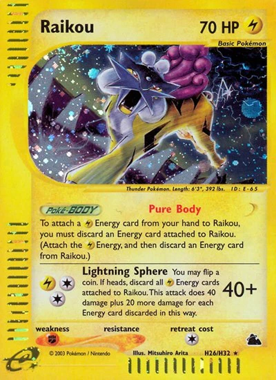 SK: Raikou (H26) (Holofoil)