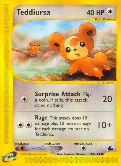 SK: Teddiursa