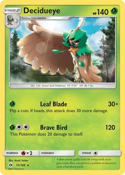 SM01: Decidueye (Reverse Holofoil)