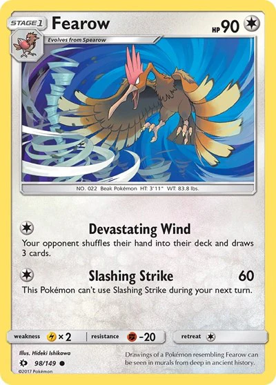 SM01: Fearow (Reverse Holofoil)