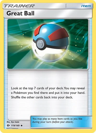 SM01: Great Ball (Reverse Holofoil)