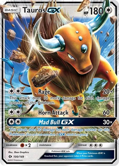 SM01: Tauros GX (Holofoil)