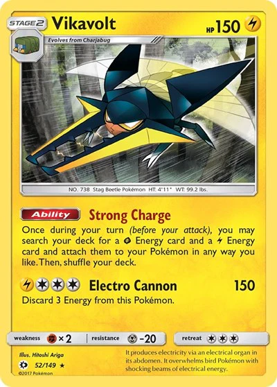 SM01: Vikavolt (Reverse Holofoil)