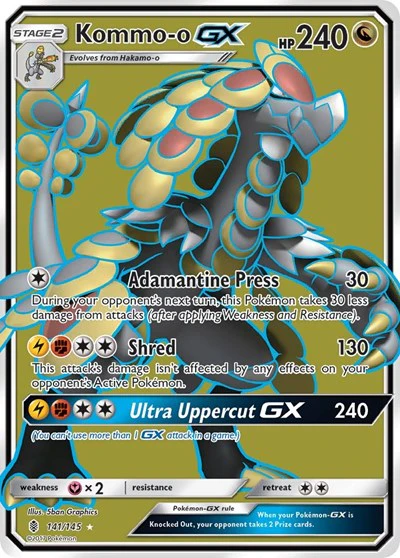 SM02: Kommo-o GX (Full Art) (Holofoil)