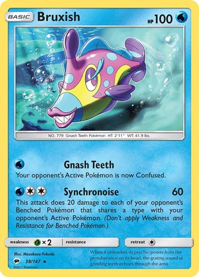 SM03: Bruxish (Reverse Holofoil)