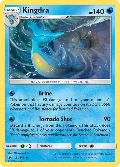 SM03: Kingdra (Reverse Holofoil)