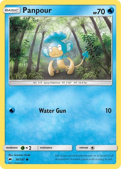 SM03: Panpour (Reverse Holofoil)