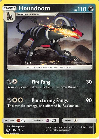 SM04: Houndoom (Reverse Holofoil)