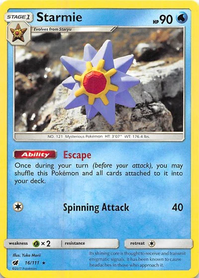 SM04: Starmie (Reverse Holofoil)