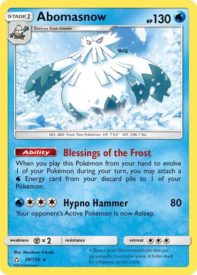 SM05: Abomasnow (Reverse Holofoil)