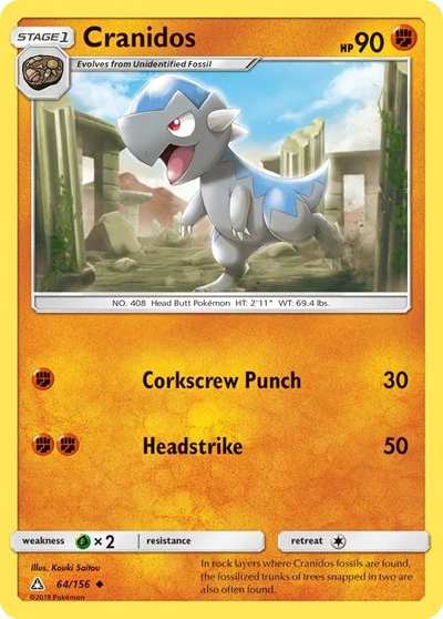 SM05: Cranidos (Reverse Holofoil)