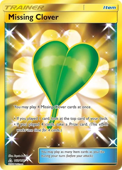 SM05: Missing Clover (Secret Rare) (Holofoil)