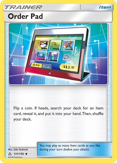SM05: Order Pad
