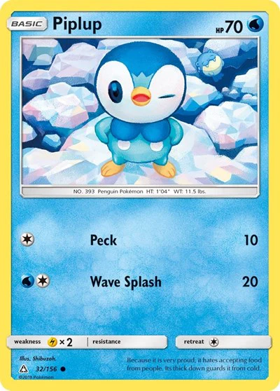 SM05: Piplup (32) (Reverse Holofoil)