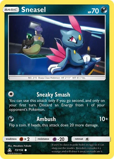 SM05: Sneasel (Reverse Holofoil)