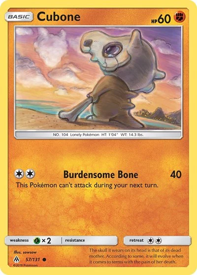 SM06: Cubone (Reverse Holofoil)
