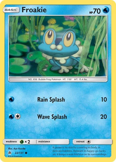 SM06: Froakie (22) (Reverse Holofoil)