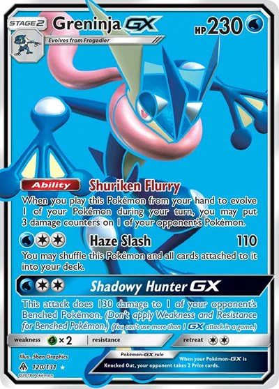 SM06: Greninja GX (Full Art) (Holofoil)