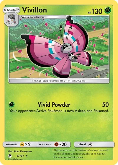 SM06: Vivillon (Reverse Holofoil)