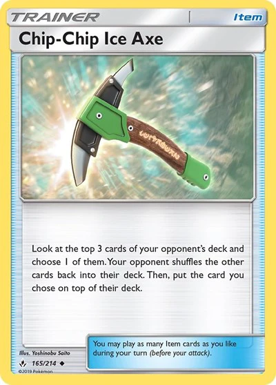 SM10: Chip-Chip Ice Axe (Reverse Holofoil)