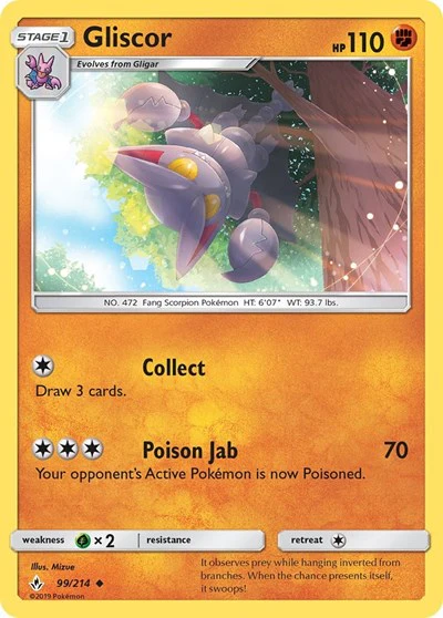 SM10: Gliscor (Reverse Holofoil)