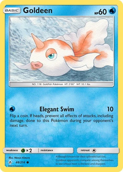SM10: Goldeen (Reverse Holofoil)