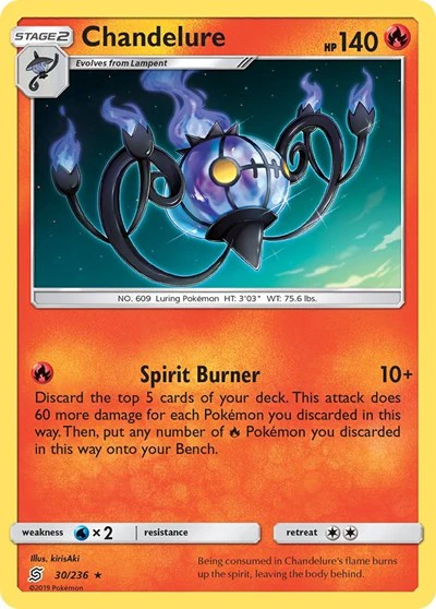 SM11: Chandelure (Holofoil)