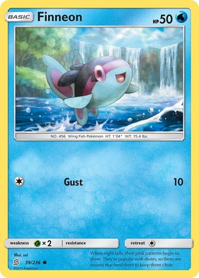 SM11: Finneon (Reverse Holofoil)