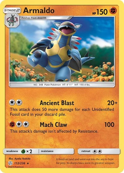 SM12: Armaldo (Reverse Holofoil)