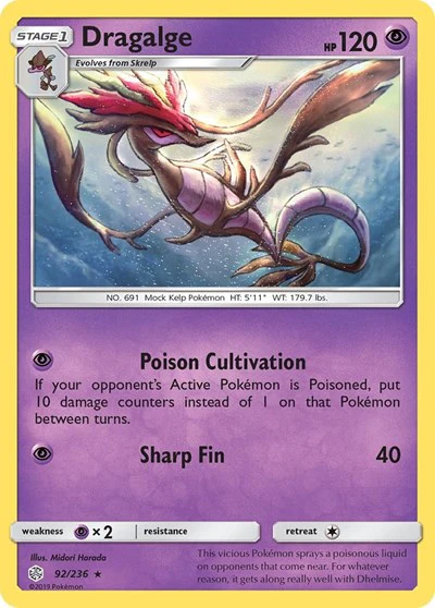 SM12: Dragalge (Reverse Holofoil)