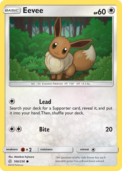 SM12: Eevee - 166/236 (Reverse Holofoil)