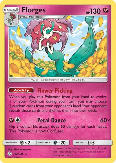 SM12: Florges (Reverse Holofoil)
