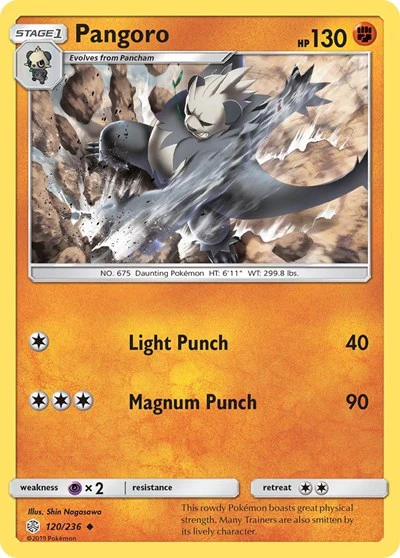 SM12: Pangoro (Reverse Holofoil)
