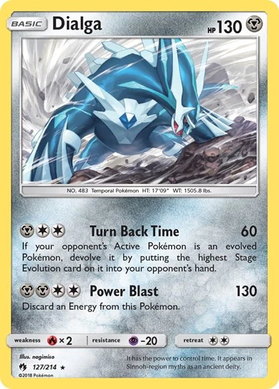 SM8: Dialga (Holofoil)
