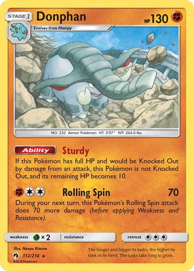 SM8: Donphan (Reverse Holofoil)