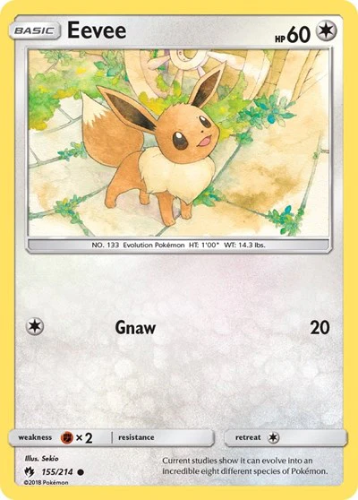 SM8: Eevee (Reverse Holofoil)