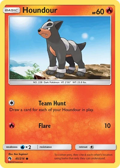 SM8: Houndour (Reverse Holofoil)