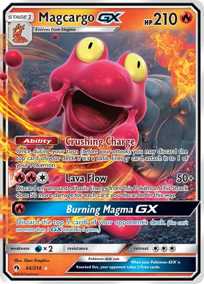 SM8: Magcargo GX (Holofoil)