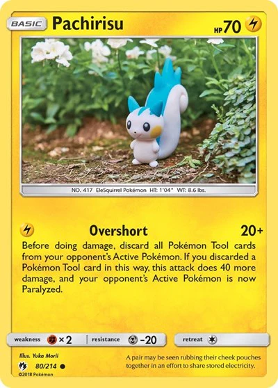 SM8: Pachirisu (Reverse Holofoil)