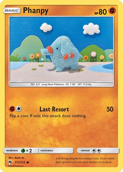 SM8: Phanpy (Reverse Holofoil)