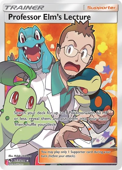 SM8: Professor Elm's Lecture (Full Art) (Holofoil)