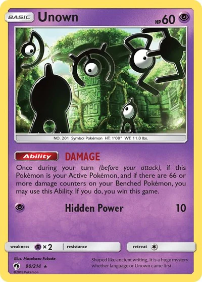 SM8: Unown (90)