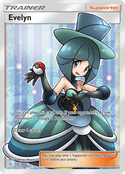 SM9: Evelyn (Full Art) (Holofoil)