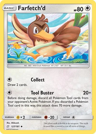 SM9: Farfetch'd (Reverse Holofoil)