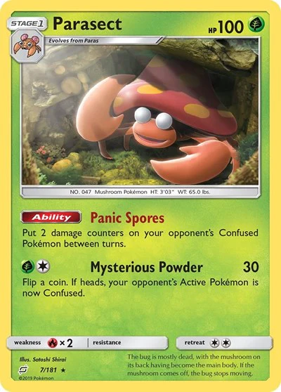 SM9: Parasect (Reverse Holofoil)